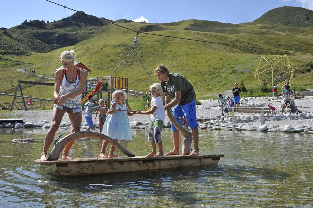 Der Wasserspielpark Spieljoch für die ganze Familie