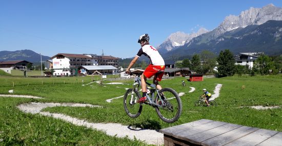 Der Skills Park in St. Johann in Tirol
