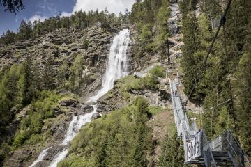 Der Stuibenfall bei Umhausen im Ötztal