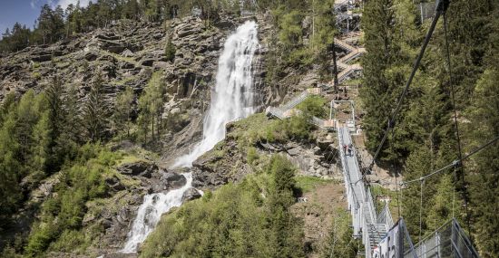 Der Stuibenfall bei Umhausen im Ötztal