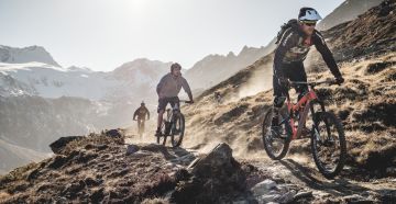 Ollweite Line in der Bike Republic Sölden