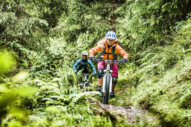 Singletrail Spaß im Montafon