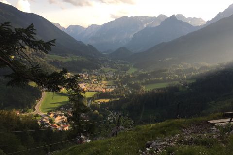 Ausblick vom Poppenberg auf Hinterstoder