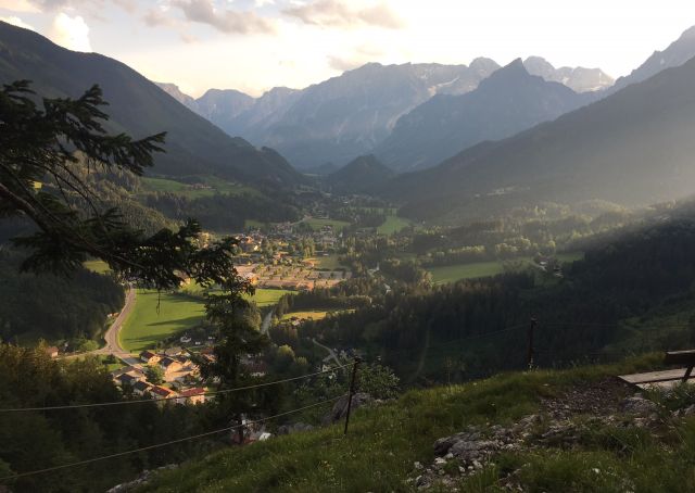 Vista da Poppenberg a Hinterstoder