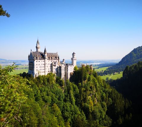 The fairytale Neuschwanstein Castle