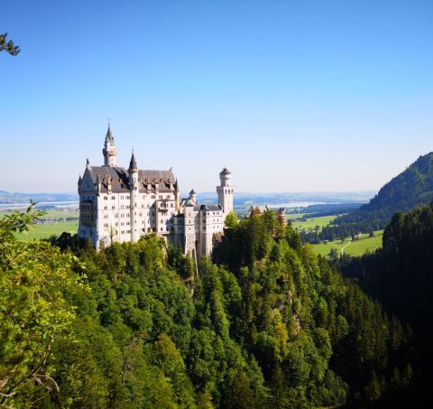 Il fiabesco castello di Neuschwanstein