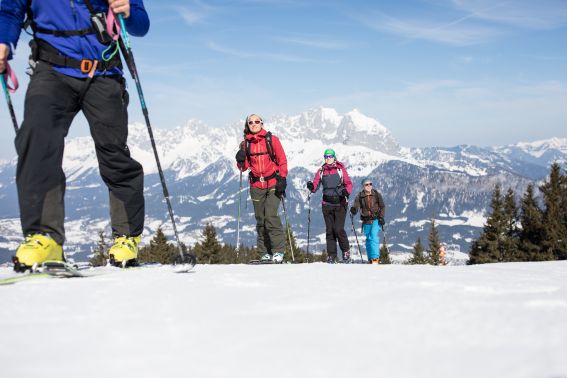 Auf einer Skitour in Tirol gibt es viel zu entdecken