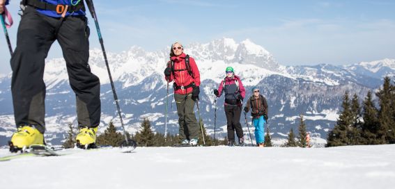 Auf einer Skitour in Tirol gibt es viel zu entdecken