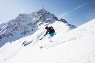 Die Abfahrt ist das Highlight jeder Skitour in St. Johann in Tirol!
