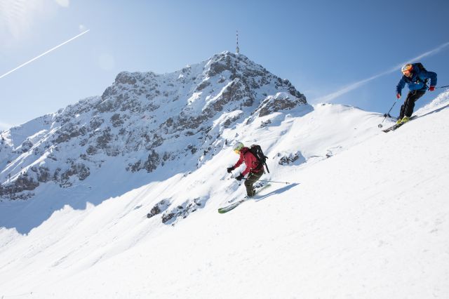 Wer braucht schon einen Skilift?