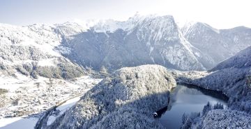Winterlandschaft rund um den Piburger See