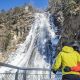 Der Stuibenfall ist nicht nur im Sommer ein majestätischer Anblick. Auch im Winter, wenn er teilweise zugefroren ist, ist er ein atemberaubendes Naturschauspiel