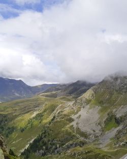 Auf dem Weg zur Schweinfurter Hütte im Ötztal