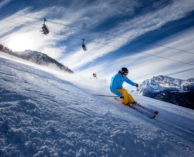 Enjoy your winter day with the great view of the mountains