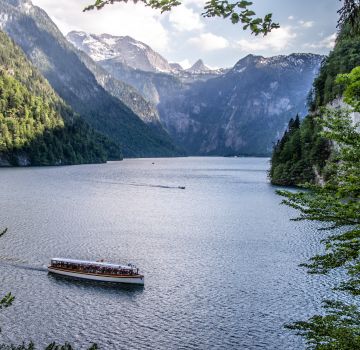 Blick vom Malerwinkel auf den Königssee