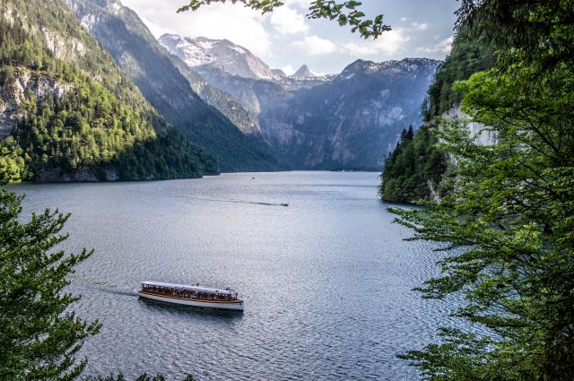 Blick vom Malerwinkel auf den Königssee