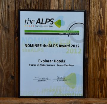 Finalist bei theALPS Award 2012