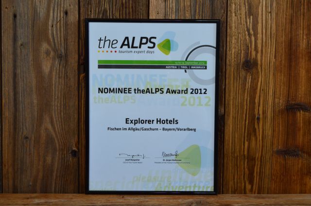 Finalist bei theALPS Award 2012