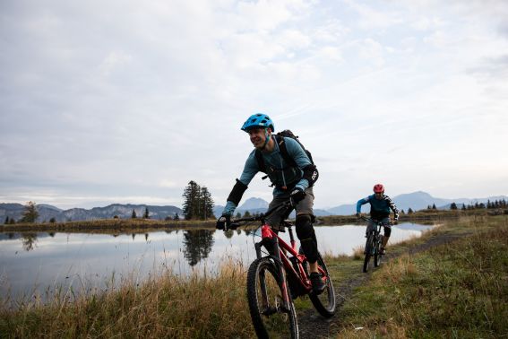 Bike-Ausflug mit Freunden in der Kitzbüheler Region