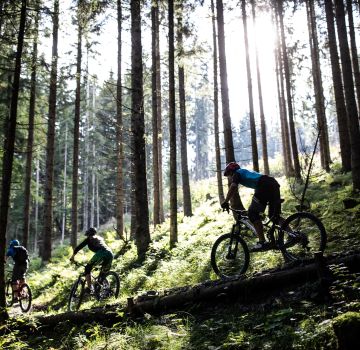 Mountainbiken im Sommerurlaub bei St. Johann in Tirol