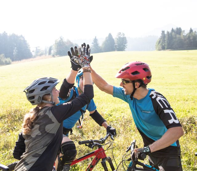 Summer, sun, mountain biking—that's what your vacation in Austria can look like. Great mountain biking trails await you around the Explorer Hotel Kitzbühel in St. Johann in Tirol.