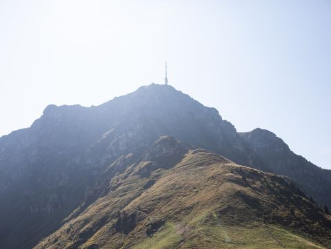 Corne de Kitzbühel à Saint-Jean La montagne voisine de l'hôtel Explorer Kitzbühel vous offre de nombreuses possibilités de randonnée pédestre et cycliste pendant vos vacances d'été.