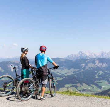 Ausblick auf den Wilden Kaiser genießen