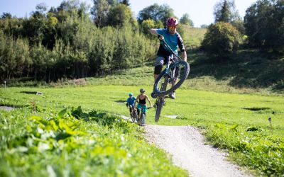 Unterwegs auf den Trails rund um das Explorer Hotel Kitzbühel