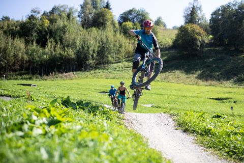 Unterwegs auf den Trails rund um das Explorer Hotel Kitzbühel