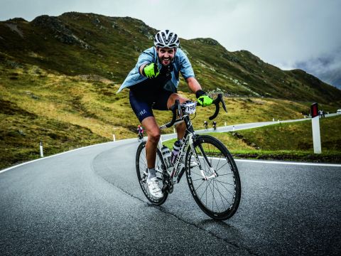 Enthusiastic cyclist, photographer: Sportograf
