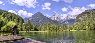 Am Schiederweiher, dem schönsten Platz Österreichs, traumhaftes Panorama genießen