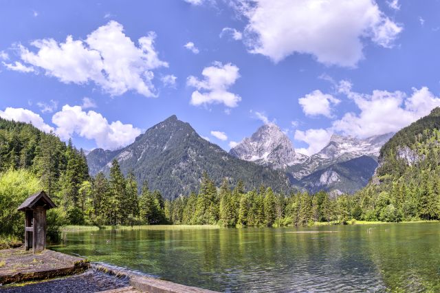 Am Schiederweiher, dem schönsten Platz Österreichs, traumhaftes Panorama genießen und die Natur hautnah erleben