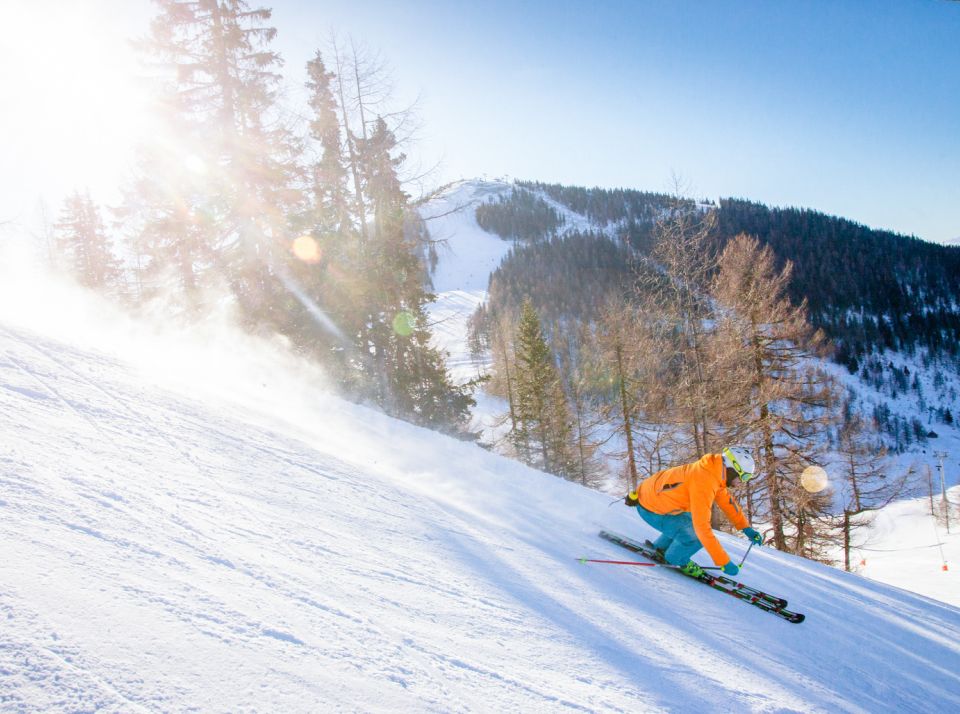 Zonnige hellingen wachten op u rond het Explorer Hotel Bad Kleinkirchheim