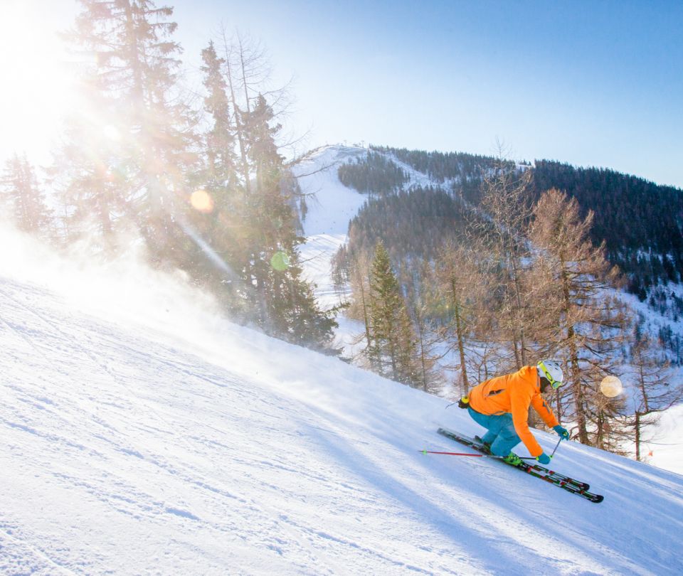 Piste soleggiate vi aspettano intorno all'Explorer Hotel Bad Kleinkirchheim