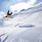 Traumhafte Pisten im Snowpark in Tirol