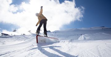 Traumhafte Bedingungen für Snowboarder im Zillertal