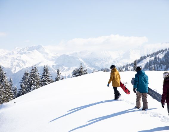 Traumhafte Bedingungen für Wintersport auf & neben der Piste im Zillertal