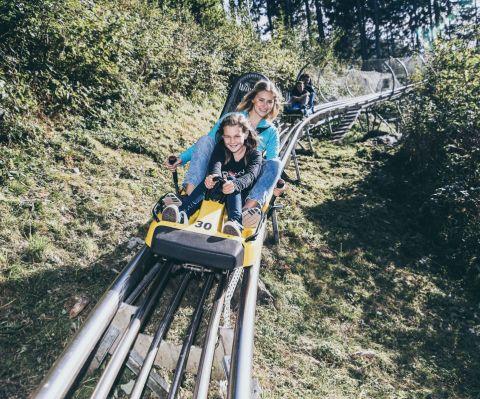 Let's ride the Arena Coaster It goes down the mountain at a rapid pace - a perfect day during the holidays.