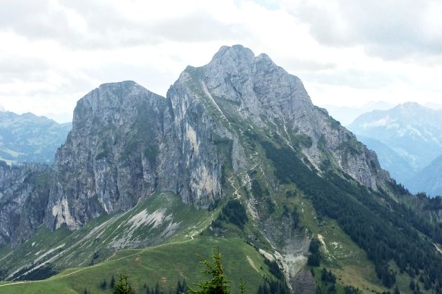 Blick vom Breitenberg auf den Aggenstein