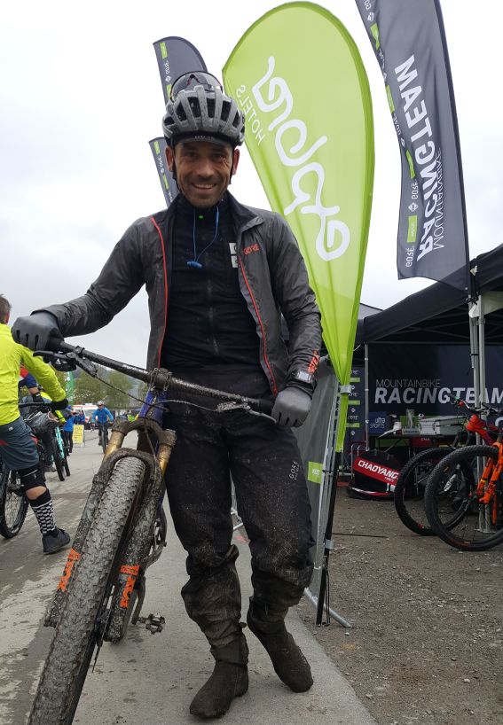 Bikeprofi Steffen Thum beim Bike Festival in Willingen