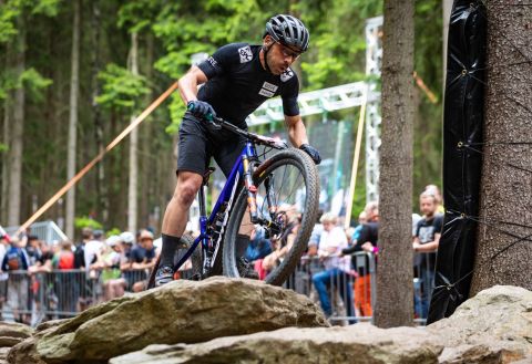 Steffen at the World Cup in Nove Mesto
