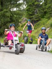 Funsport auf Rollern im Montafon