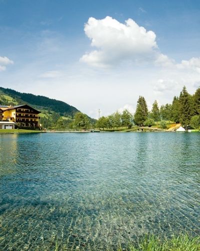 A trip to the swimming lake is a must during your summer holiday in the Kitzbühel Alps.