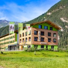 Located in Umhausen, Tyrol, the Explorer Hotel Ötztal is the perfect base for an active holiday in the Alps, perfect for hiking, mountain biking, and road cycling.