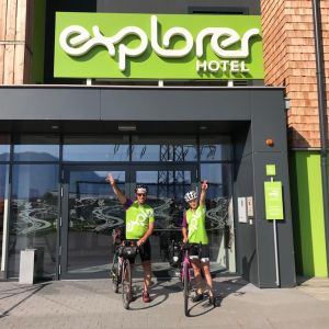 Der Start am Explorer Hotel Kitzbühel