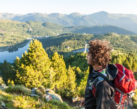 Turracher See View from above of Lake Turracher See.