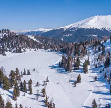 Verschneite Winterlandschaft um Bad Kleinkirchheim