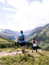 Trailrunning in den Alpen mit Aussicht
