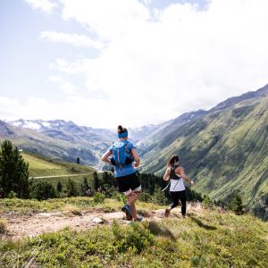 Trailrunning in den Alpen mit Aussicht