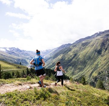 Trailrunning in den Alpen mit Aussicht